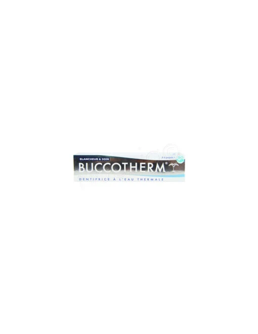 Buccotherm Dentifrice à L'Eau Thermale Blancheur & Soin 75ml -Soins Produits Boutique buccotherm dentifrice eau thermale blancheur soin 75ml