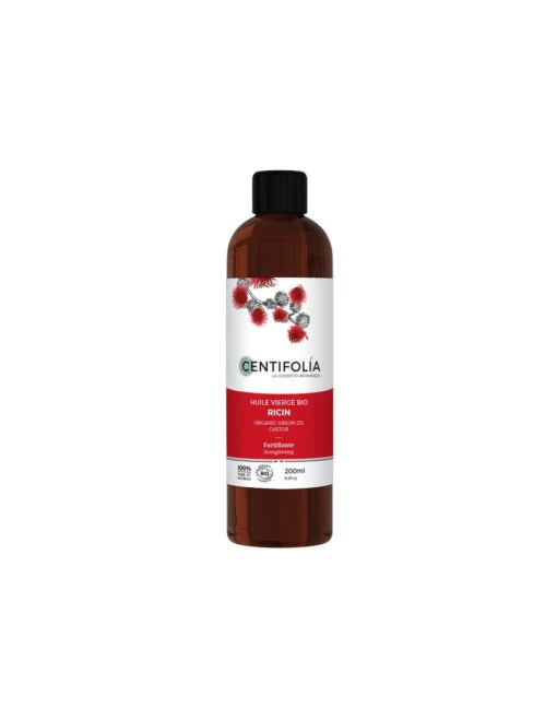 Centifolia Huile Vierge Bio De Ricin. 200ml -Soins Produits Boutique centifolia huile vierge bio de ricin 200ml