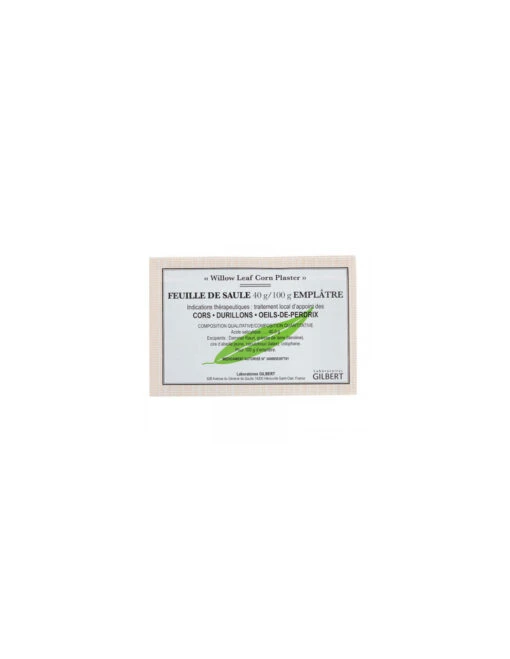 Feuille De Saule 40g/100g Emplâtre - Cors, Durillons 1 Emplâtre à Découper -Soins Produits Boutique feuille saule 40g 100g emplatre cors durillons 1 emplatre decouper