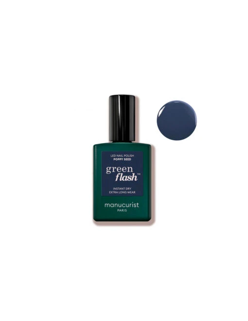 Manucurist Green Flash Vernis Semi Permanent Poppy Seed 15ml -Soins Produits Boutique manucurist green flash vernis semi permanent poppy seed 15ml