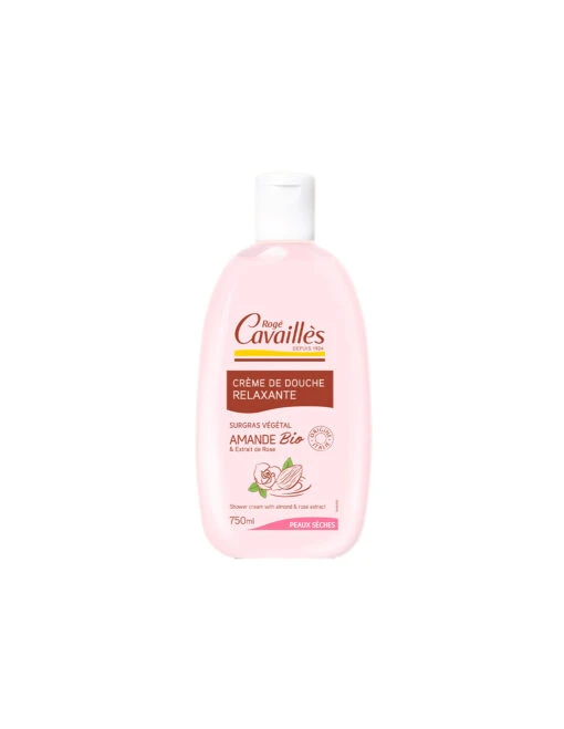 Rogé Cavaillès Crème De Douche Beurre D'Amande & Rose -Soins Produits Boutique roge cavailles cr douche beurre amande rose